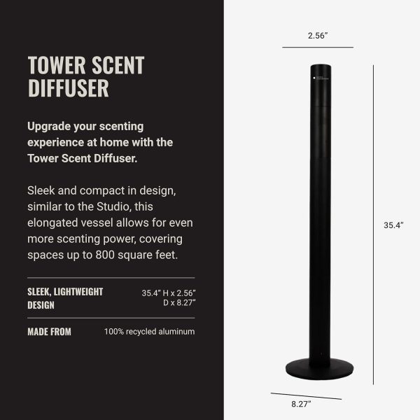 2 Aromatherapy Waterless Aroma Diffuser 200m³ Coverage For Hotel Offices Home HZ-1201
