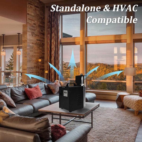 ​HVAC Scent Diffuser 5000m³ Coverage Smart Wi-Fi Waterless GS-5000