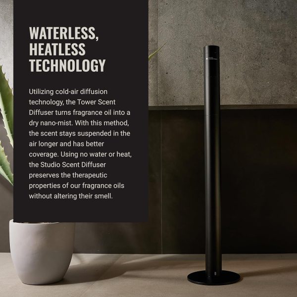 4 Aromatherapy Waterless Aroma Diffuser 200m³ Coverage For Hotel Offices Home HZ-1201