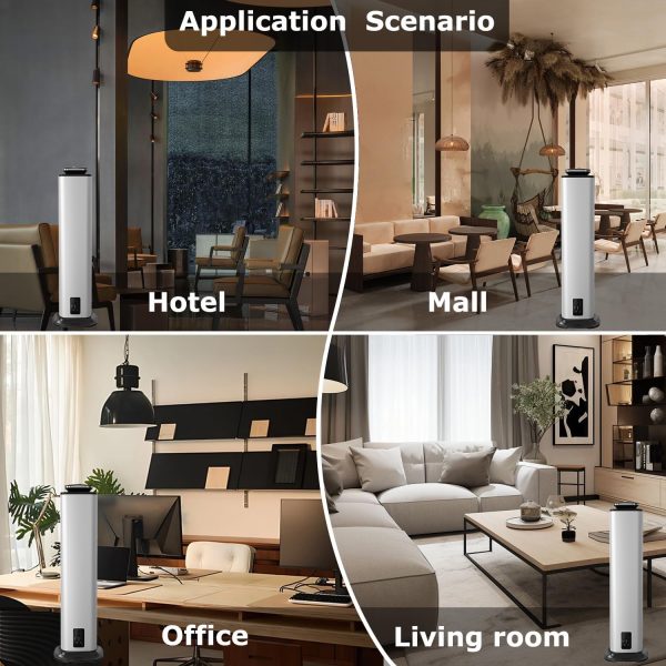 HVAC Bluetooth Scent Diffuser 3000m³ Coverage Smart GAM-1001F