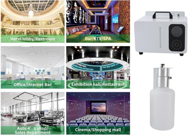 HVAC Hotel Scent Diffuser 8000m³ Coverage WiFi & Bluetooth GAL-8000H