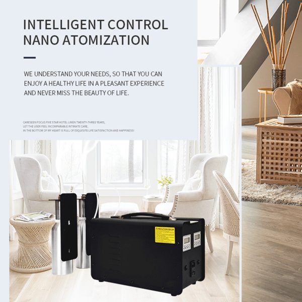 GS-10000-3 HVAC Scent Diffuser 10000m³ WiFi & Bluetooth Cold Air Diffusion GS-10000