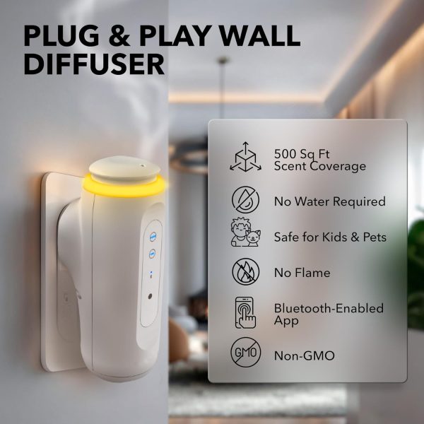 Smart Home Scent Diffuser 100m³ Bluetooth GAH-04P(S)