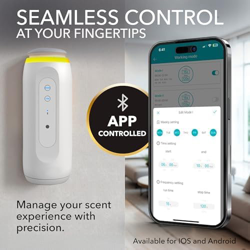 Smart Home Scent Diffuser 100m³ Bluetooth GAH-04P(S)