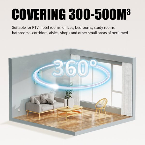 Hotel Scent Diffuser Cold Air 300m³ LCD Bluetooth GAS-301HF(LCD)